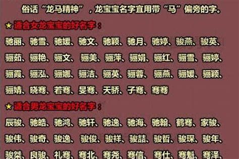 生肖 男名字|男孩名字大全2024年属龙 最佳好听的男宝宝名字